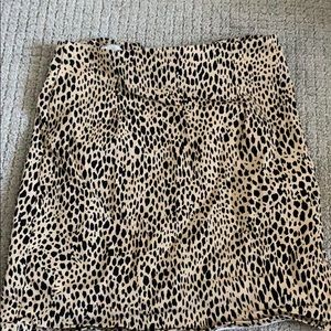 Cheetah print Brandy skirt